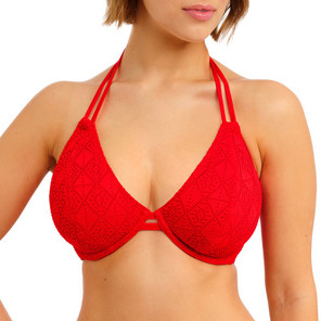 Freya Swim Nomad Nights Halter Bikinitop Lava