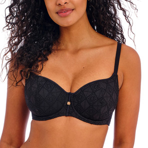 Freya Swim Nomad Nights Padded Bikinitop Black