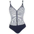 Sunflair Badpak Nachtblauw Streep