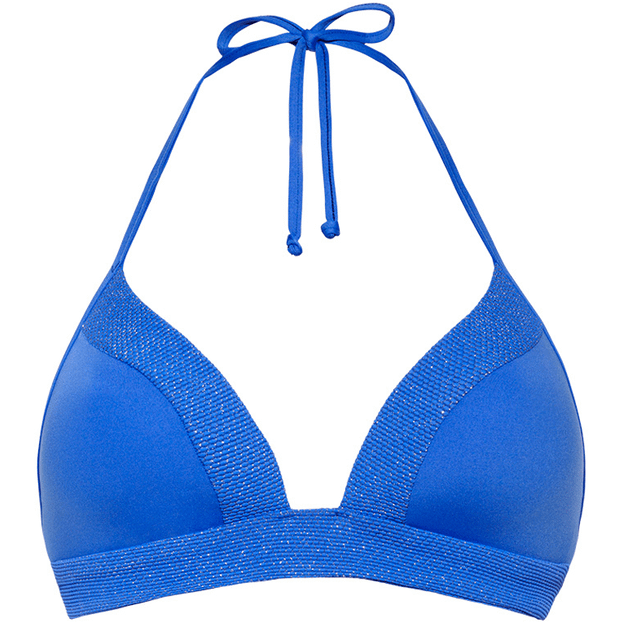 Cyell Ocean Blue Triangle Bikinitop Blue