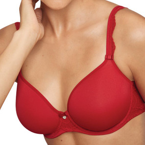 Rosa Faia Selma Beugel BH Met Spacer Cups Red