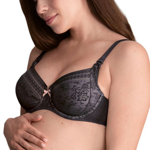 Anita Maternity Fleur Voedings BH Met Beugel Antraciet