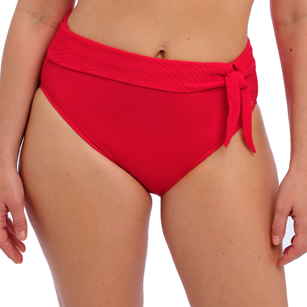 Fantasie Swim Ottawa Hoog Bikinibroekje Radiant Red