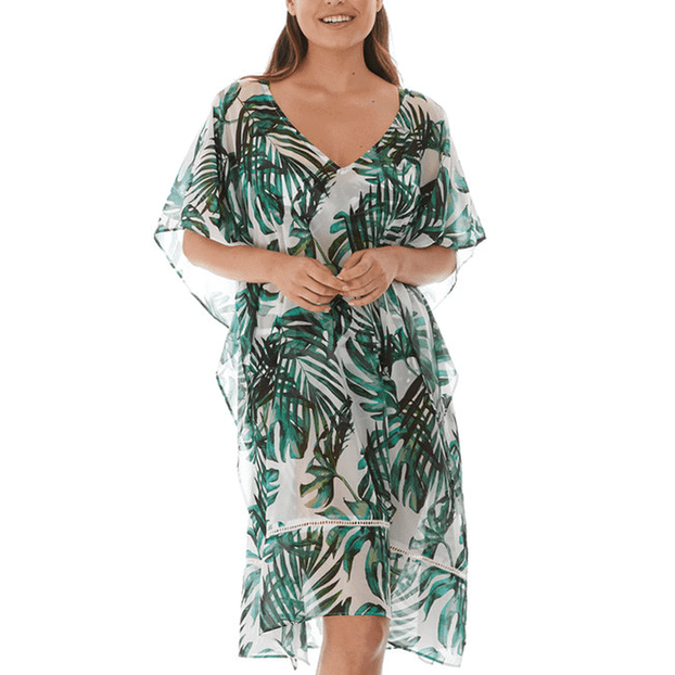Fantasie Swim Palm Valley Kaftan Fern