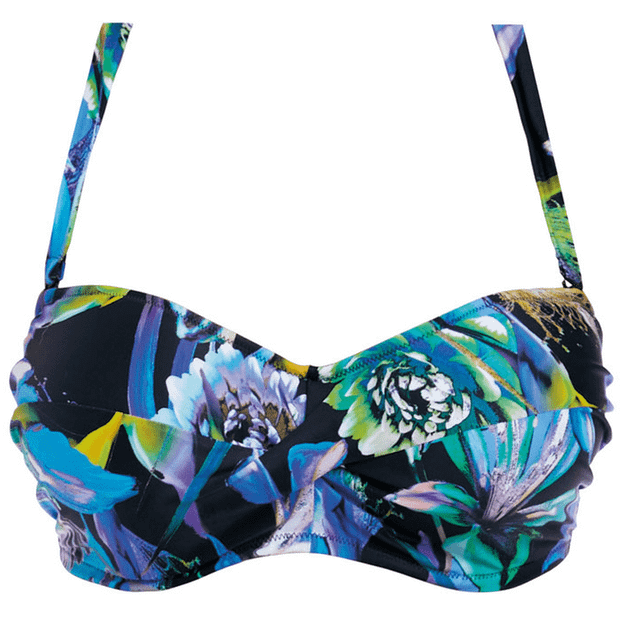 Fantasie Swim Paradise Bay Bandeau Bikinitop Aqua Multi