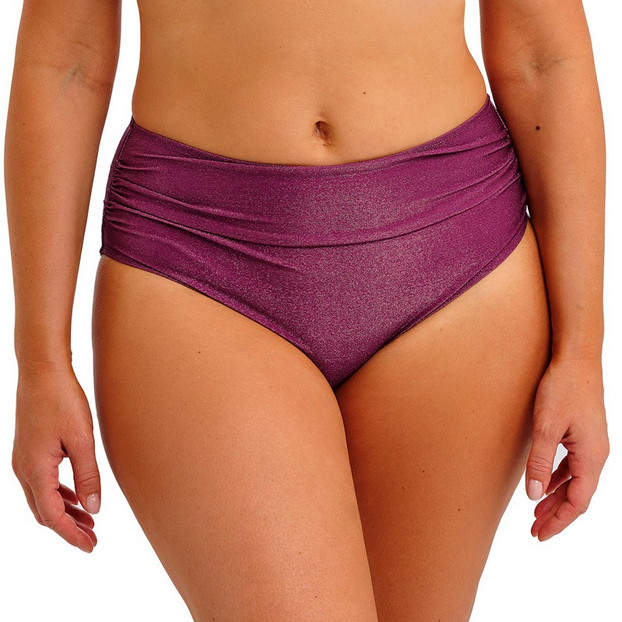 Fantasie Swim Paros Coast Hoog Bikinbroekje Berry Shimmer