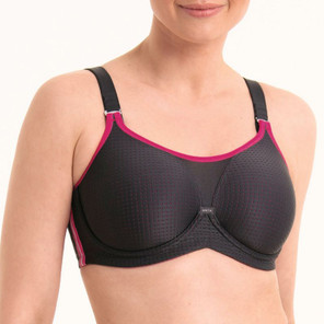 Anita Active Performance Wire X Sport BH Anthracite/Pink
