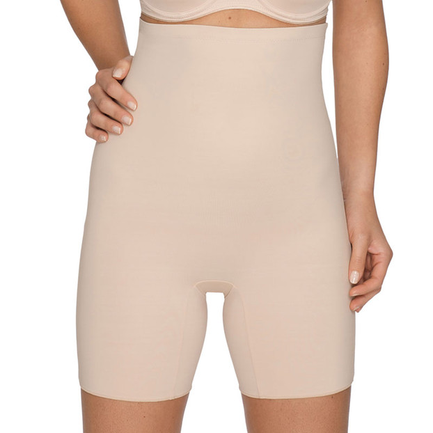 PrimaDonna Perle corrigerende slip met pijpjes caffe latte