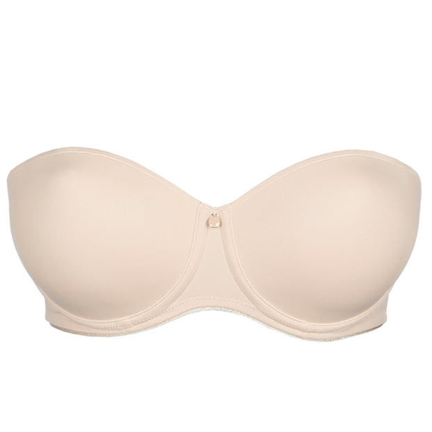 Primadonna Perle strapless BH caffe latte