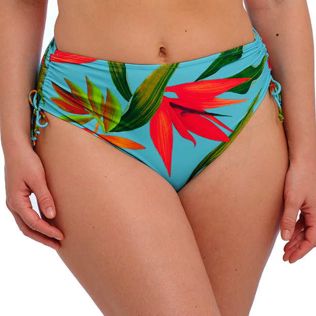Fantasie Badmode Pichola Hoog Bikinibroekje Aqua