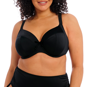 Elomi Swim Plain Sailing Beugel Bikinitop Black