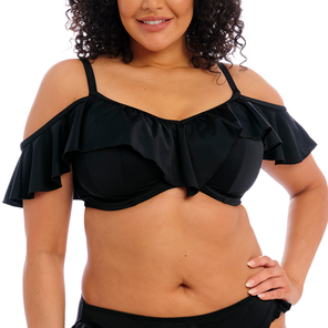 Elomi Swim Plain Sailing Multiway Bikinitop Black