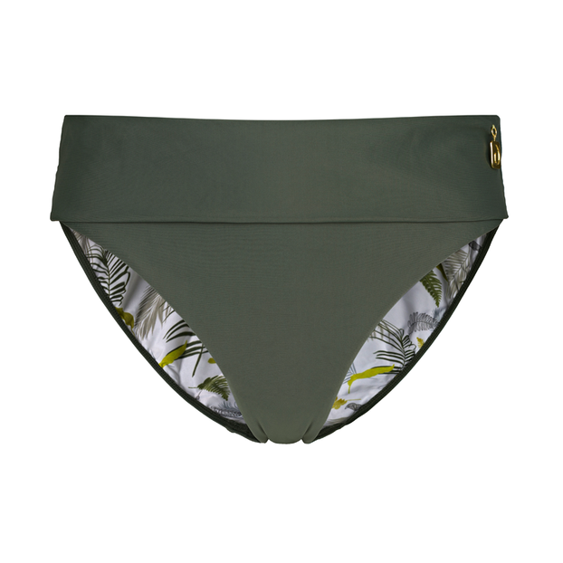Annadiva Swim Plain Vouwbroekje Olive