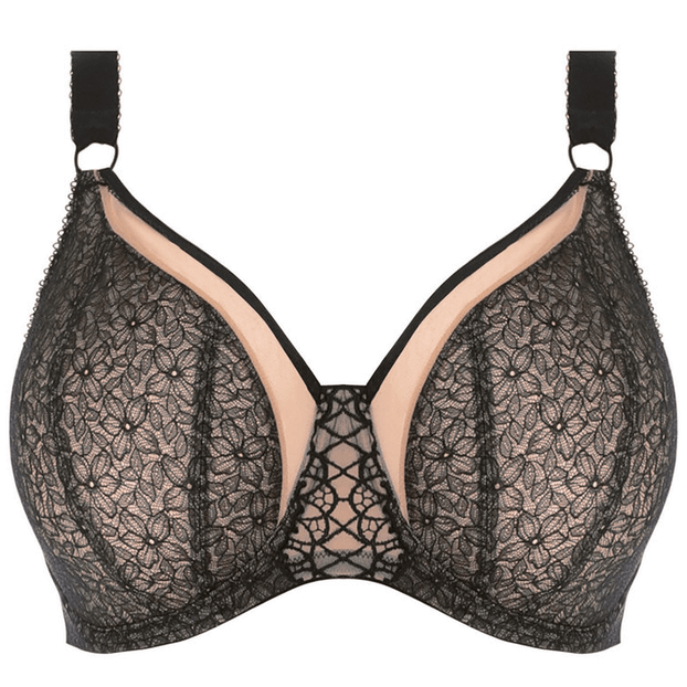 Elomi Sadie Plunge BH Black