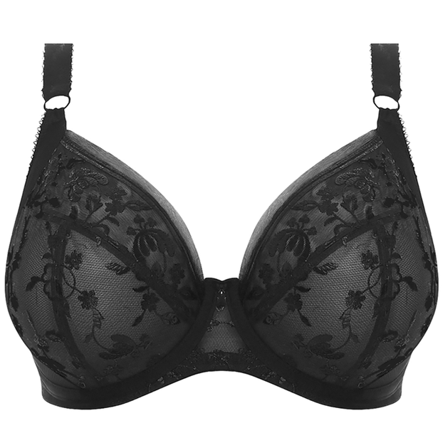 Elomi Roxanne Plunge BH Black