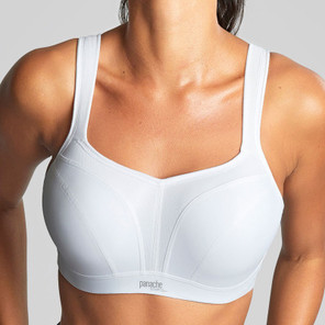 Panache Power Voorgevormde Sport BH Wit
