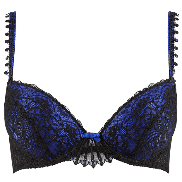 Aubade Ivresese Byzantine Push-Up BH Black Diamond