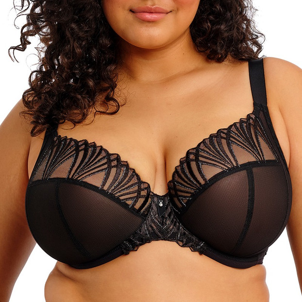 Elomi Reja Plunge BH Black