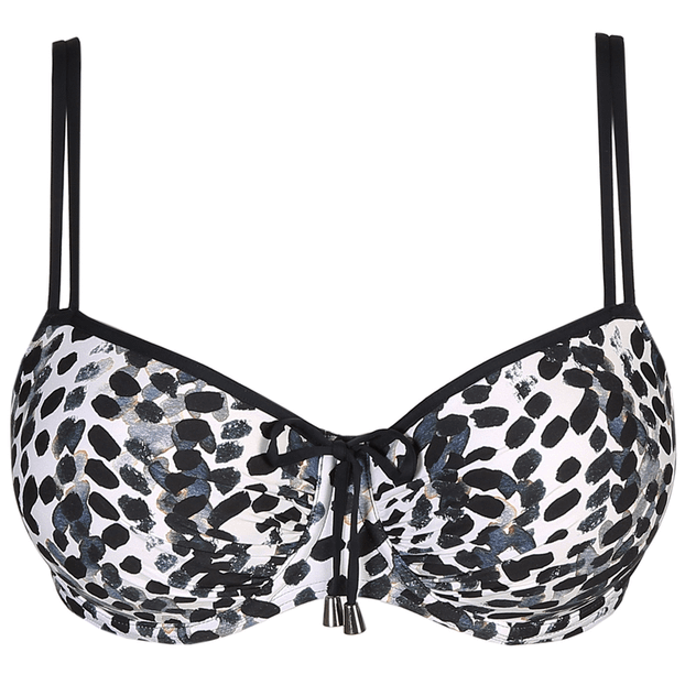 PrimaDonna Swim Road Trip Voorgevormde Balconette Bikinitop Blue Print