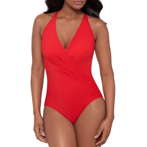 Miraclesuit Rock Solid Wrapsody Badpak Poppy