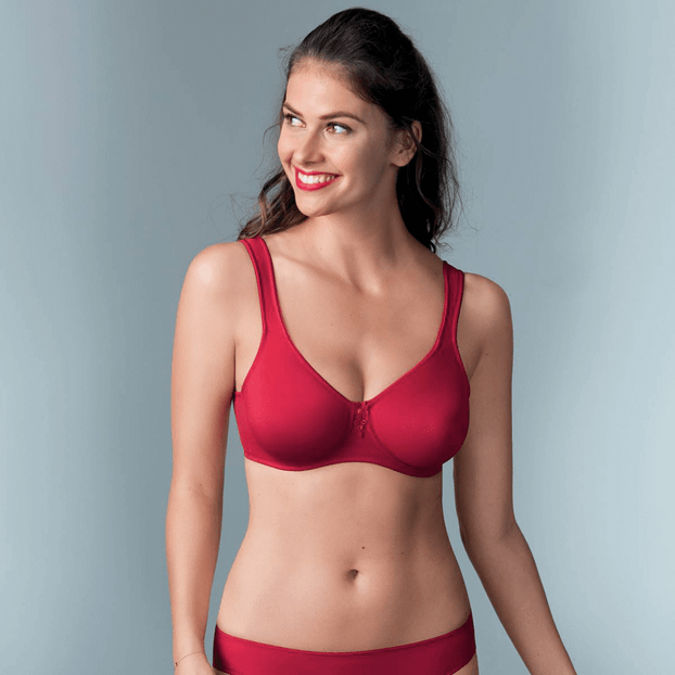 Rosa Faia Twin Beugel BH Rood