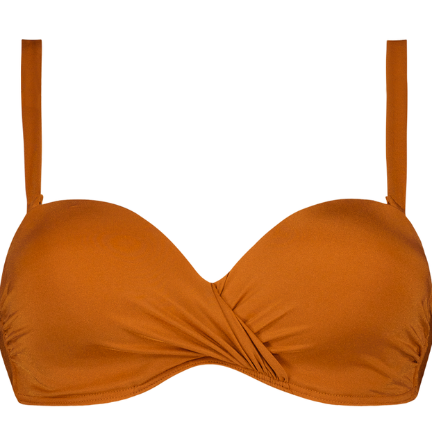 Beachlife Rust Multiway Bikinitop