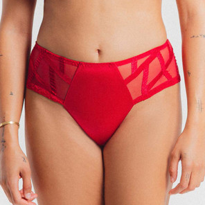 Louisa Bracq Série Short Rouge A Levret