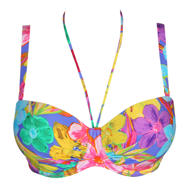 PrimaDonna Swim Sazan Strapless Bikinitop Blue Bloom