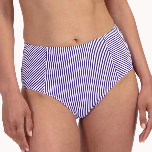 Cyell Seersucker Hoog Bikinibroekje