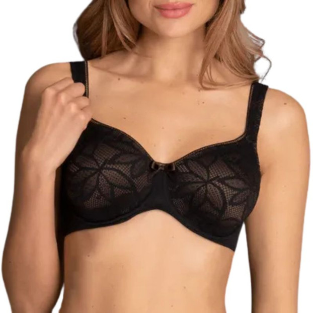 Rosa Faia Selena Beugel BH Black