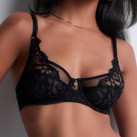 Aubade Sense Of Illusion Beugel BH Black