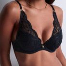 Aubade Sense Of Illusion Voorgevormde Plunge BH Black