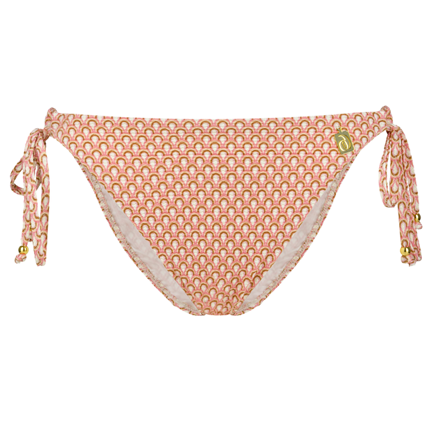 Annadiva Swim Seventies Strikbroekje Blush