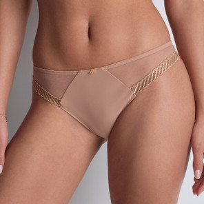 Aubade Sheer Emotion Brazilian Slip Sand