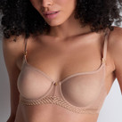 Aubade Sheer Emotion Half Cup BH Sand