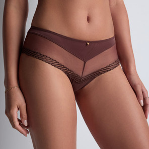 Aubade Sheer Emotion Hotpants Sepia