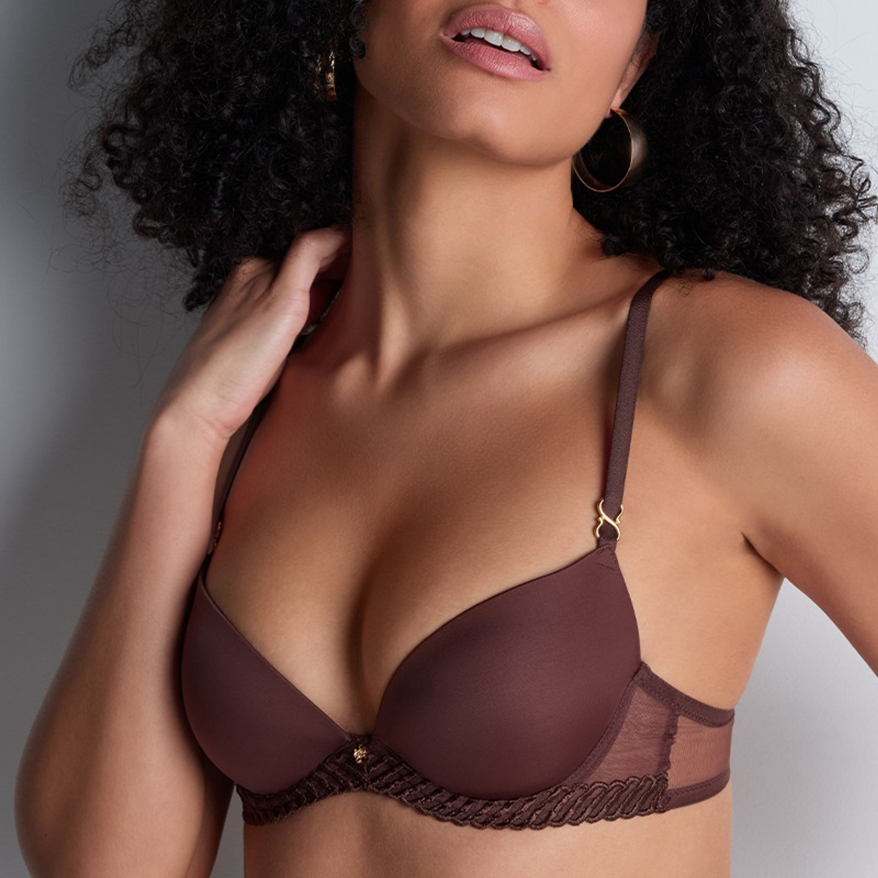 Sheer Emotion Push-up BH