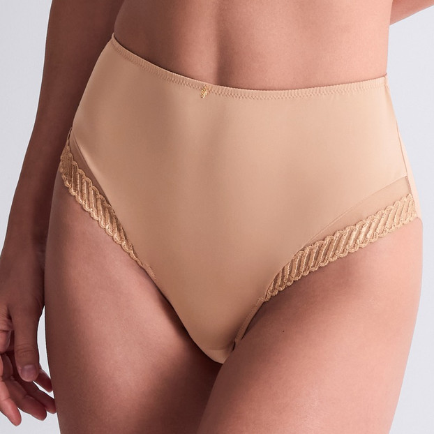 Aubade Sheer Emotion Tailleslip Sand