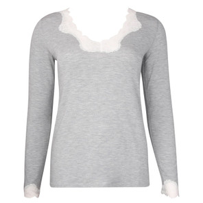 Antigel Simply Perfect Longsleeve T-shirt Chine Gris