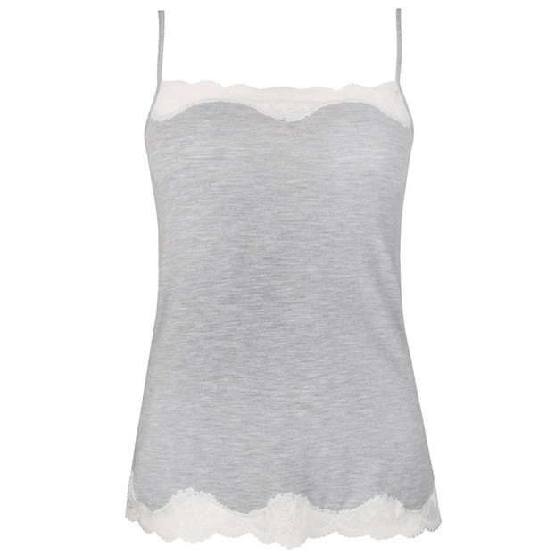 Antigel Simply Perfect Spaghetti Top Chine Gris