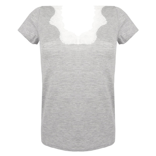 Antigel Simply Perfect T-shirt Chine Gris