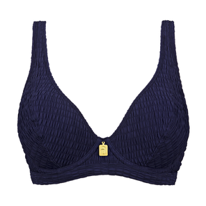 Annadiva Swim Smocky Plunge Bikinitop Midnight