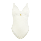 Annadiva Swim Smocky Badpak Off White