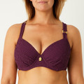 Smocky Voorgevormde Balconette Bikinitop