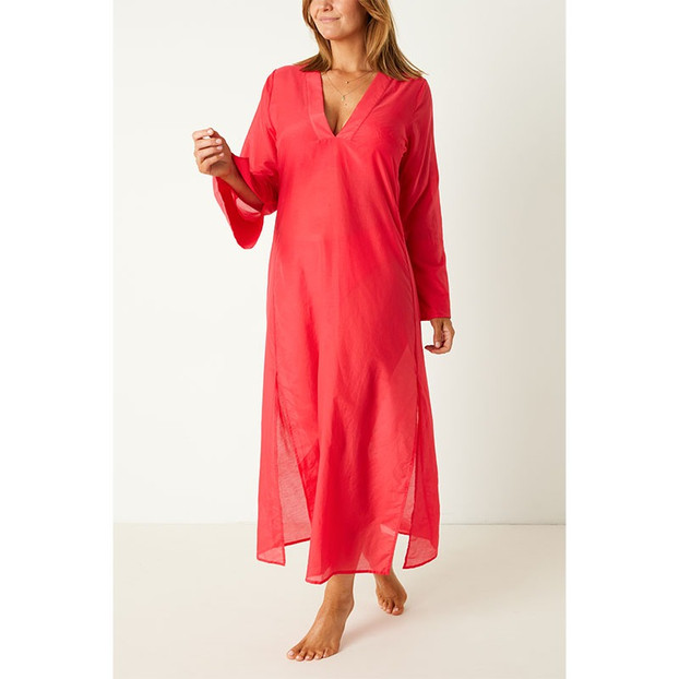 Annadiva Swim Smocky Kaftan Lollypop