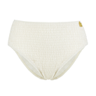 Annadiva Swim Smocky Hoog Bikinibroekje Off White