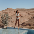 Smocky Plunge Bikinitop