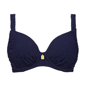 Annadiva Swim Smocky Voorgevormde Balconette Bikinitop Midnight