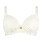 Annadiva Swim Smocky Voorgevormde Balconette Bikinitop Off White