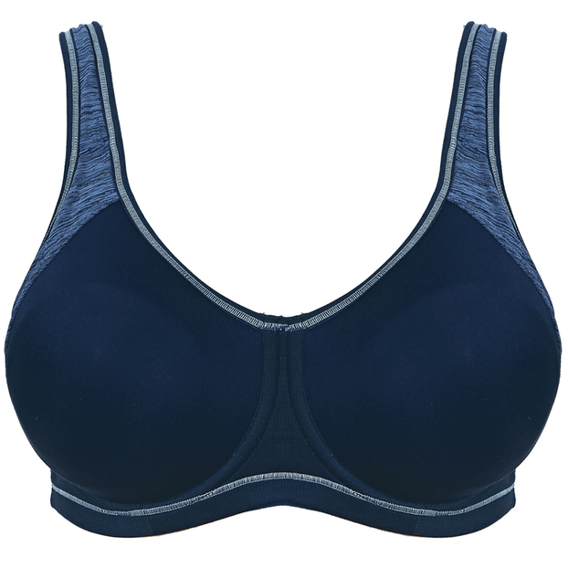 Sonic Voorgevormde Sport BH met Spacer Cups Total Eclipse